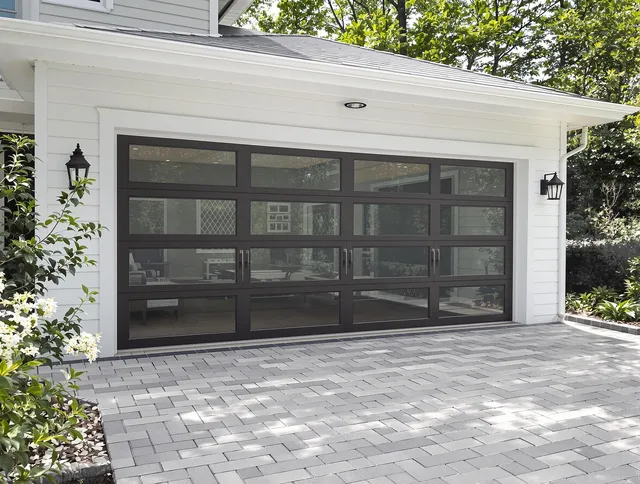 Westmont Garage Door Repair design specialist presenting custom garage door options to Westmont homeowner