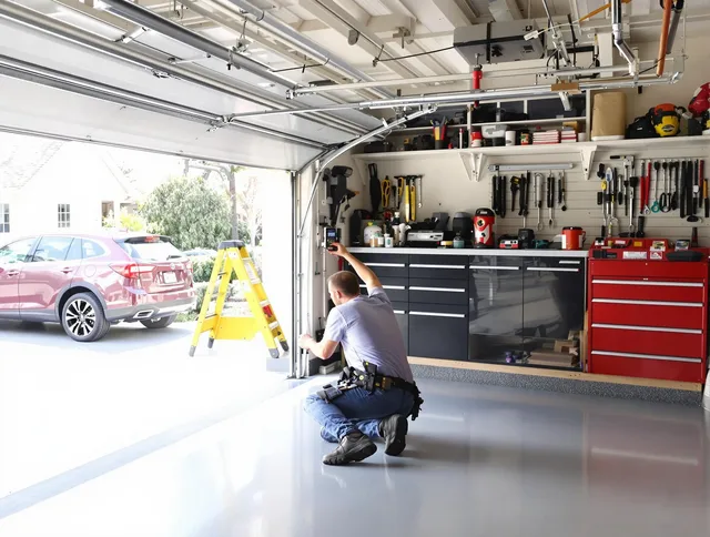 Local garage door repair service by Westmont Garage Door Repair in Westmont