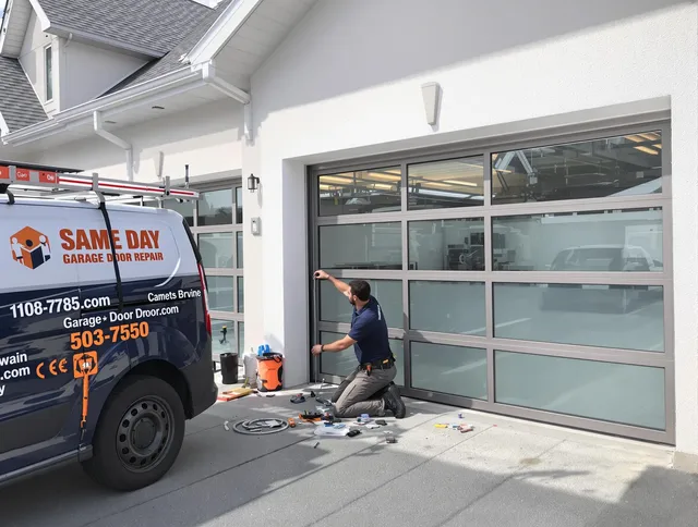 Same-day garage door repair service by Westmont Garage Door Repair in Westmont